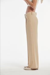 MELANGE VISCOSE CAHES1 TROUSERS